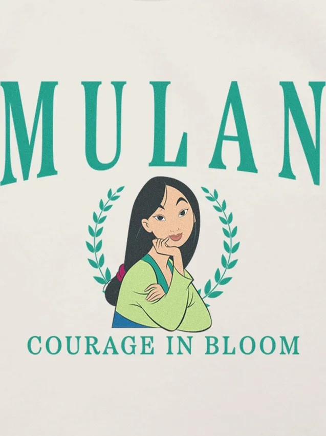 T-shirt pour tout-petits avec motif « Mulan Collegiate »