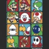 T-shirt pour tout-petits avec motif « Nintendo Character Box up »