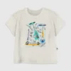 T-shirt pour tout-petits avec motif « Scooter Grid »