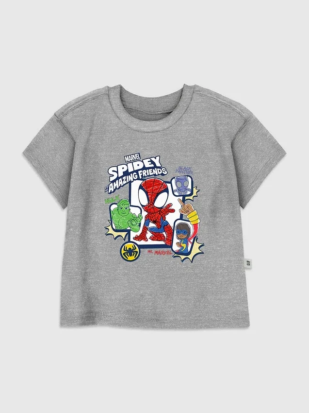 T-shirt pour tout-petits avec motif « Spidey and His Amazing Friends »
