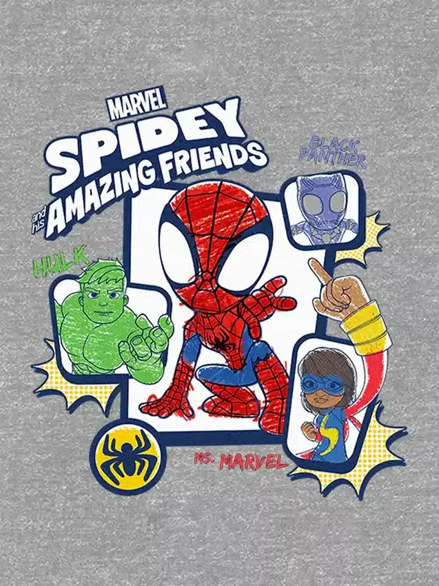 T-shirt pour tout-petits avec motif « Spidey and His Amazing Friends »