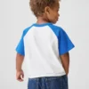 T-shirt raglan « Get Blue » pour Bébé & Enfant
