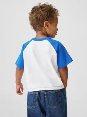 T-shirt raglan « Get Blue » pour Bébé & Enfant