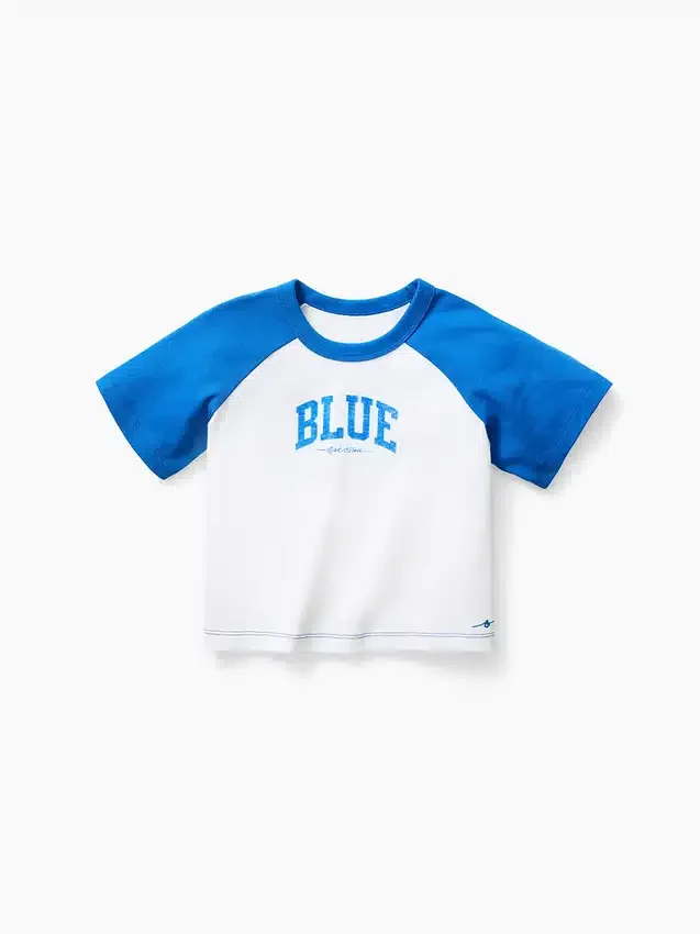 T-shirt raglan « Get Blue » pour Bébé & Enfant