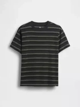 T-shirt à rayures décontracté pour enfants