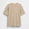 T-shirt à rayures décontracté pour enfants