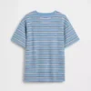 T-shirt à rayures décontracté pour enfants