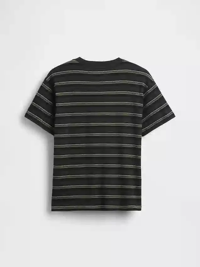 T-shirt à rayures décontracté pour enfants