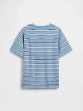 T-shirt à rayures décontracté pour enfants