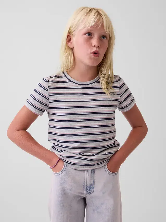 T-shirt à rayures pour enfants