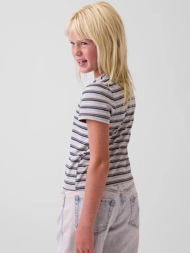 T-shirt à rayures pour enfants