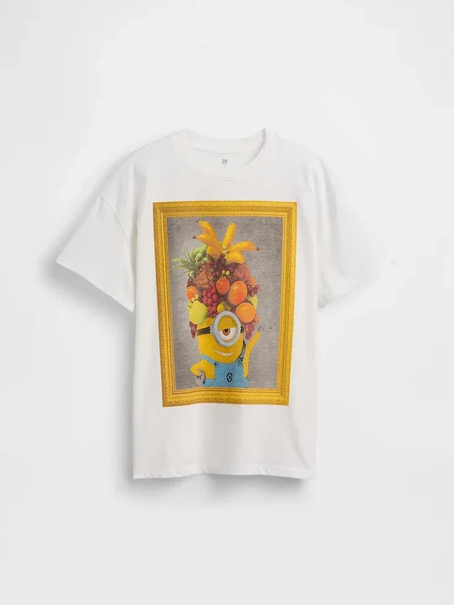T-shirt tunique oversize Minions pour enfants