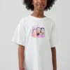 T-shirt tunique pour enfants avec imprimé « Kpop Demon Hunters »