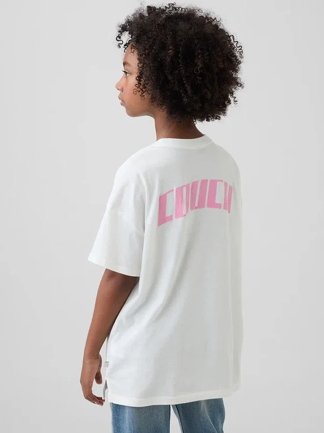 T-shirt tunique pour enfants avec imprimé « Kpop Demon Hunters »