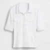 T-shirt utilitaire moderne à manches trois-quarts