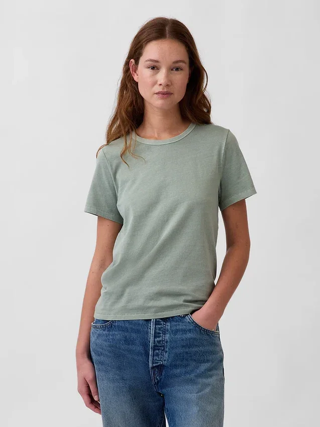 T-shirt Vintagesoft en coton biologique