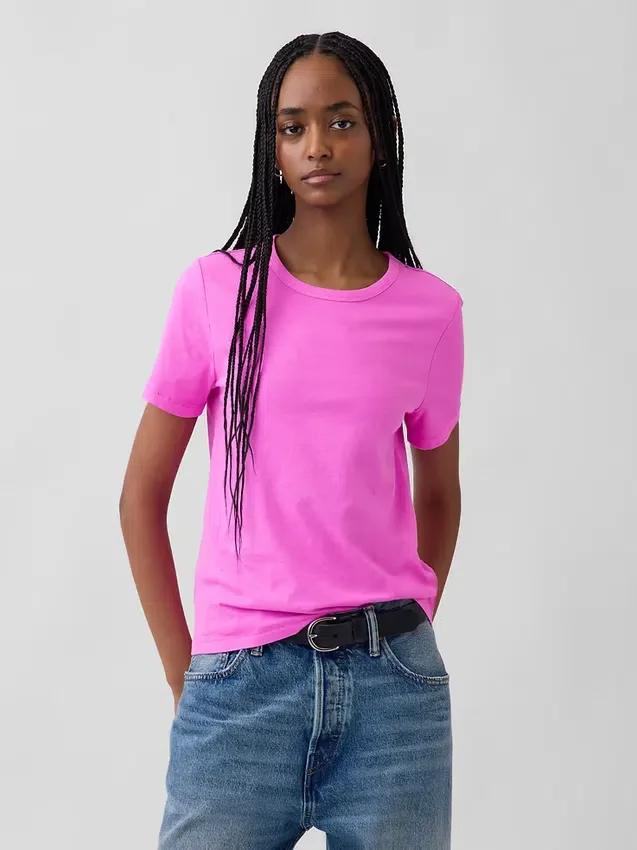 T-shirt Vintagesoft en coton biologique