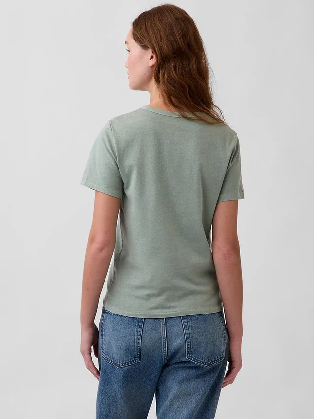 T-shirt Vintagesoft en coton biologique