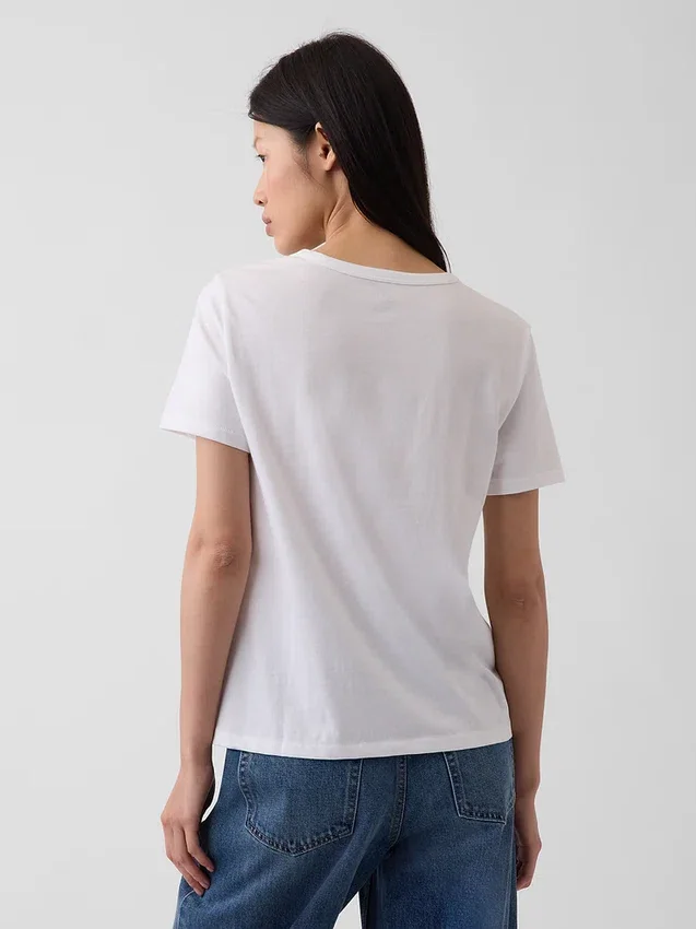 T-shirt Vintagesoft en coton biologique