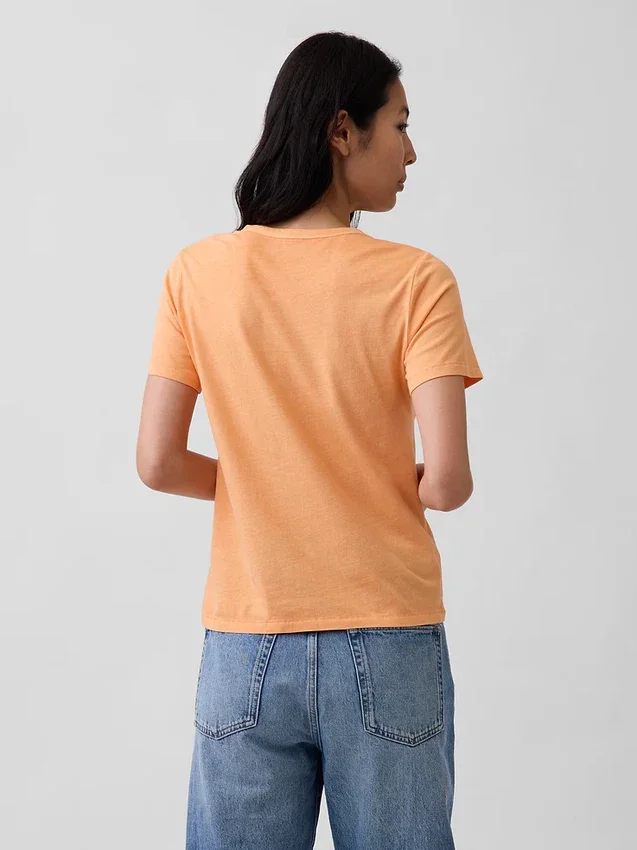 T-shirt Vintagesoft en coton biologique