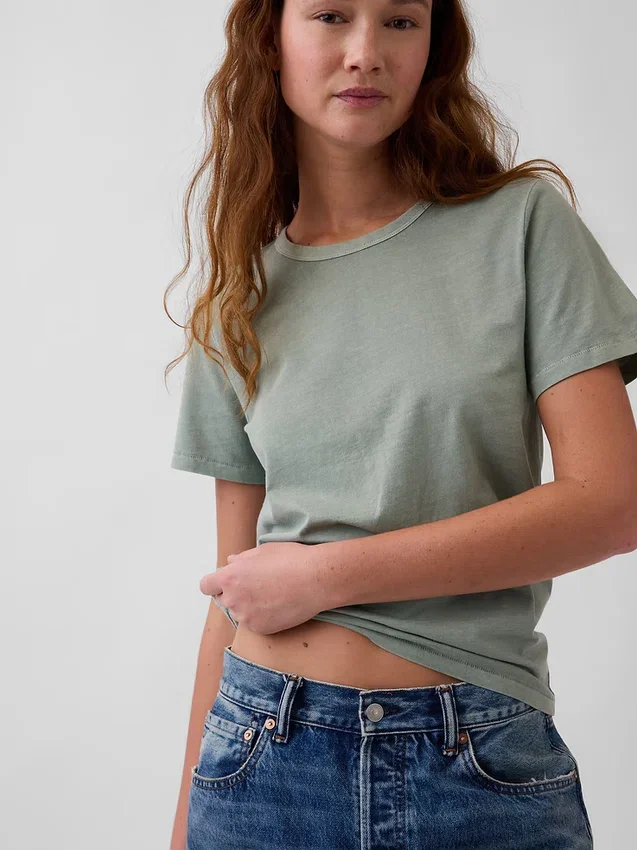 T-shirt Vintagesoft en coton biologique