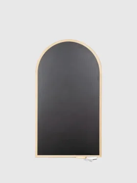 Tableau noir en arc Gathre