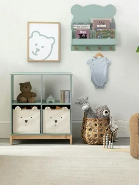 Étagère murale babyGap Brannan Bear avec 4 crochets