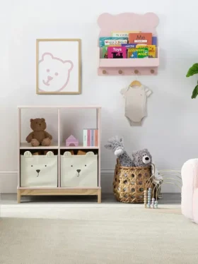 Étagère murale babyGap Brannan Bear avec 4 crochets