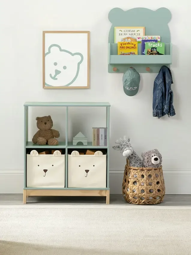 Étagère murale babyGap Brannan Bear avec 4 crochets