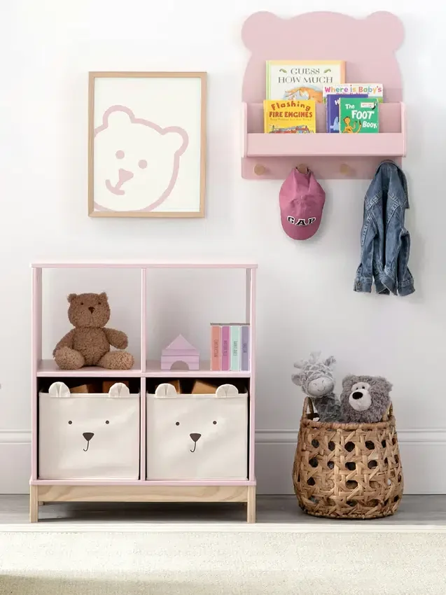 Étagère murale babyGap Brannan Bear avec 4 crochets