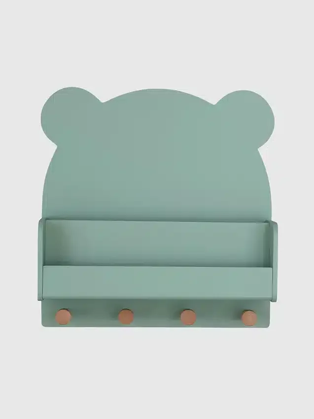 Étagère murale babyGap Brannan Bear avec 4 crochets