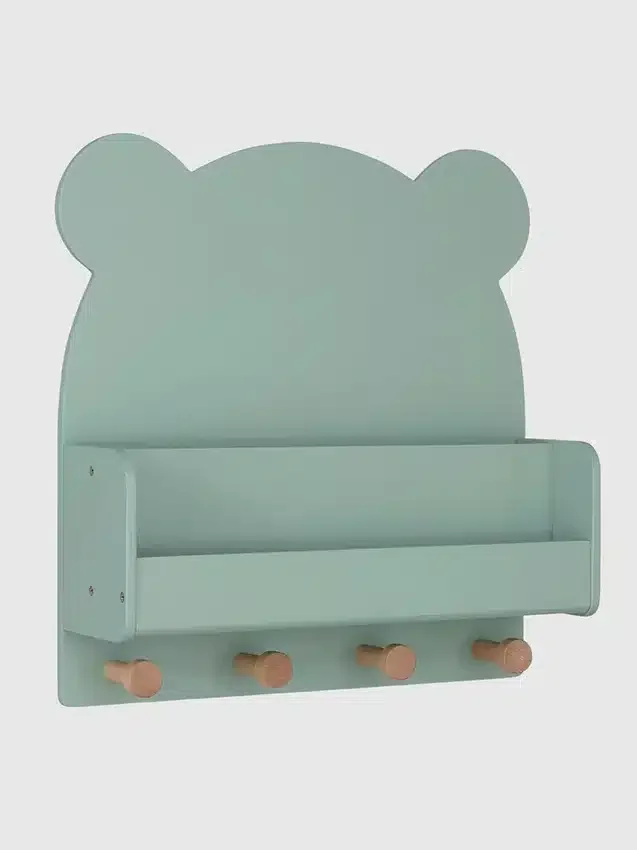 Étagère murale babyGap Brannan Bear avec 4 crochets