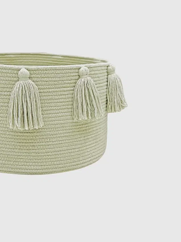 Tapis « Basket New Tassels » d’Olive de Lorena Canals