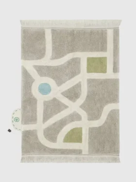 Tapis de jeu lavable Lorena Canals, taille moyenne, Ecocity