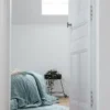 Tapis lavable « Abc Natural Vintage Blue » de Lorena Canals