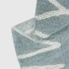 Tapis lavable « Abc Natural Vintage Blue » de Lorena Canals