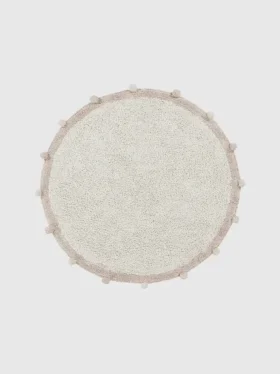Tapis lavable Bubbly Vintage Nude de Lorena Canals