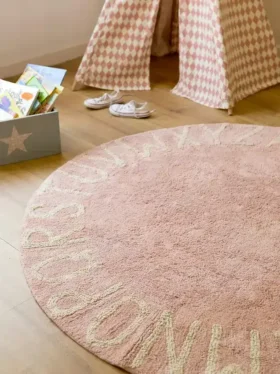 Tapis lavable Lorena Canals « ABC Natural Vintage Nude »
