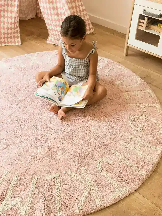 Tapis lavable Lorena Canals « ABC Natural Vintage Nude »
