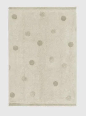 Tapis lavable Lorena Canals Hippy Dots Olive