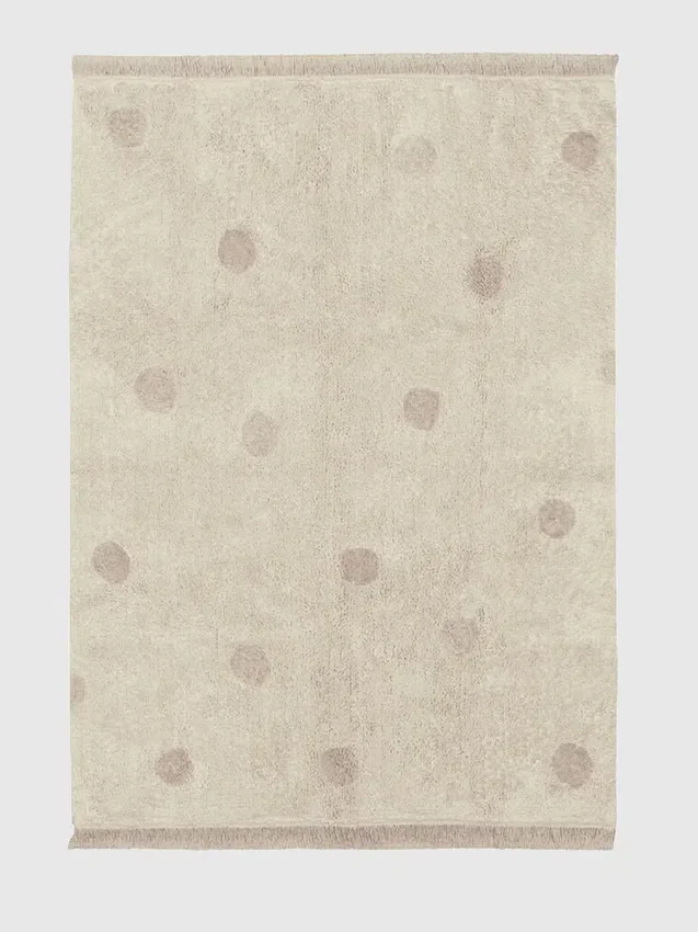 Tapis lavable Lorena Canals Hippy Dots Vintage Nude