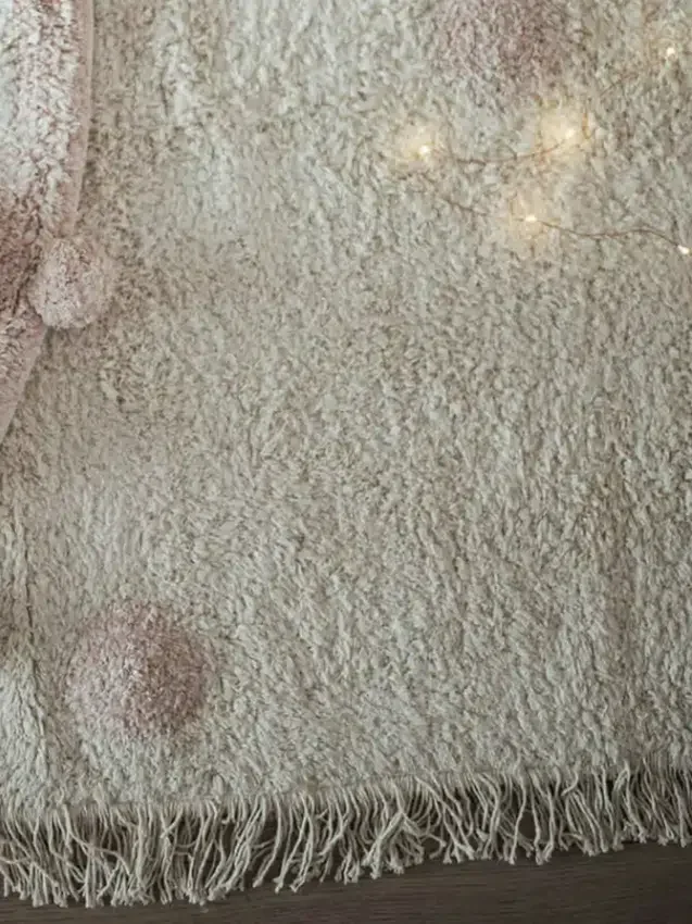 Tapis lavable Lorena Canals Hippy Dots Vintage Nude
