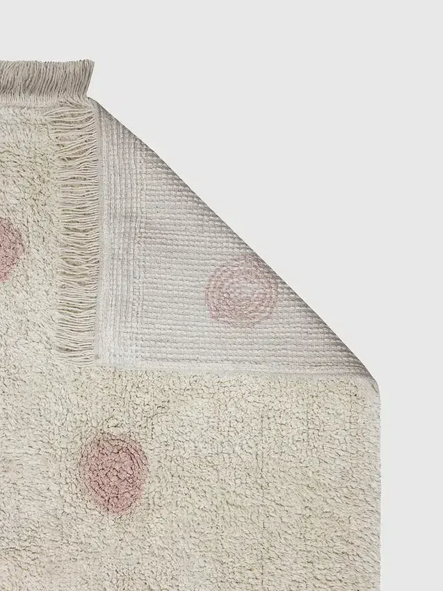 Tapis lavable Lorena Canals Hippy Dots Vintage Nude