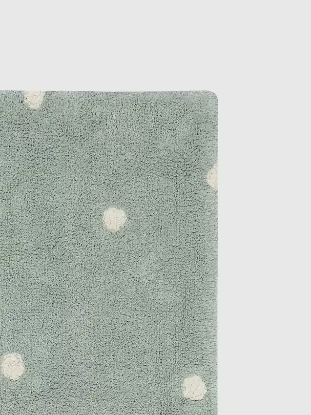 Tapis lavable Lorena Canals Mini Dot Bleu sauge