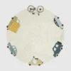 Tapis lavable « Wheels » de Lorena Canals (format moyen)