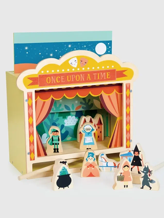 Théâtre de table en bois
