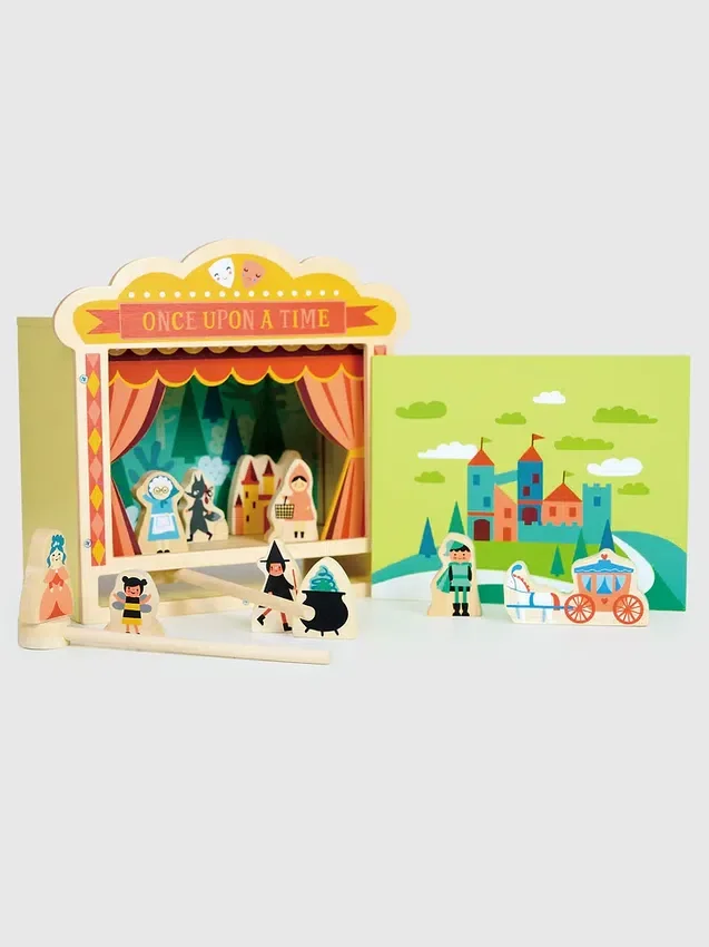 Théâtre de table en bois