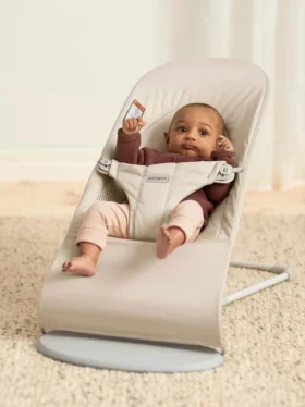 Transat Babybjorn Balance Soft en trois tissus