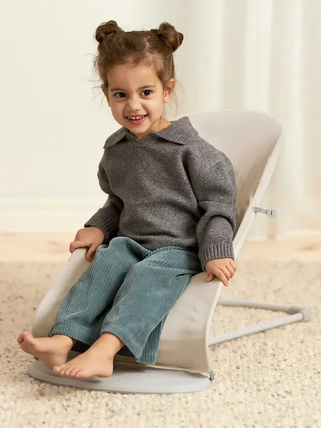 Transat Babybjorn Balance Soft en trois tissus