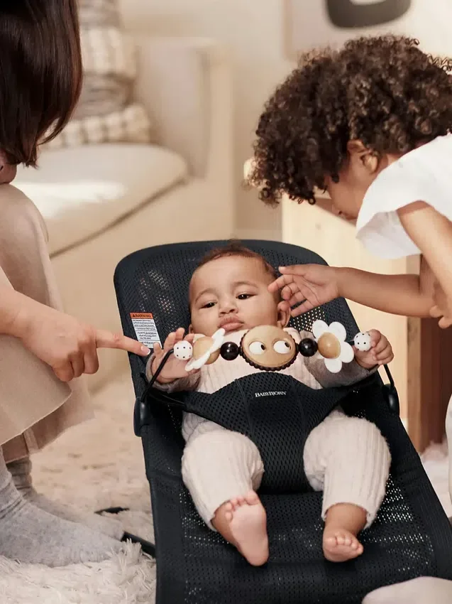 Transat BabyBjörn avec jouet « Googly Eyes »